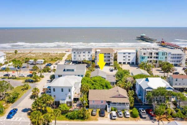 Salty Shack Unit C - Salty Shack - Dog Friendly Home - Across From The Beach - Central Location! Folly Beach Bagian luar foto